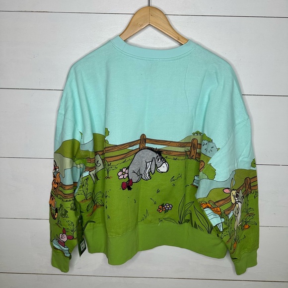 Disney Parks 2024 Winnie The Pooh Graphic Sweatshirt Medium - Picture 5 of 9